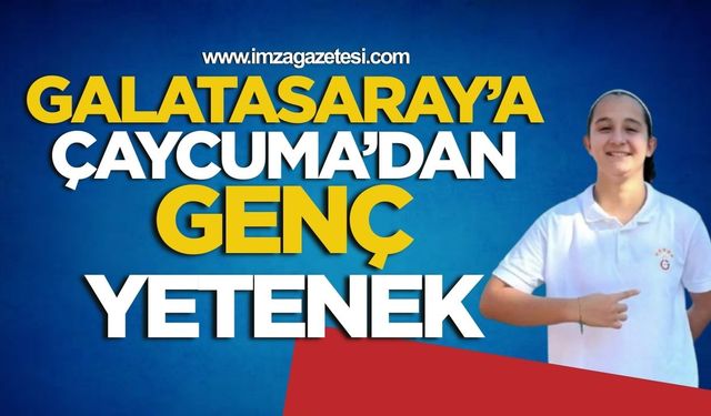 Galatasaray'a Çaycuma'dan Genç Yetenek