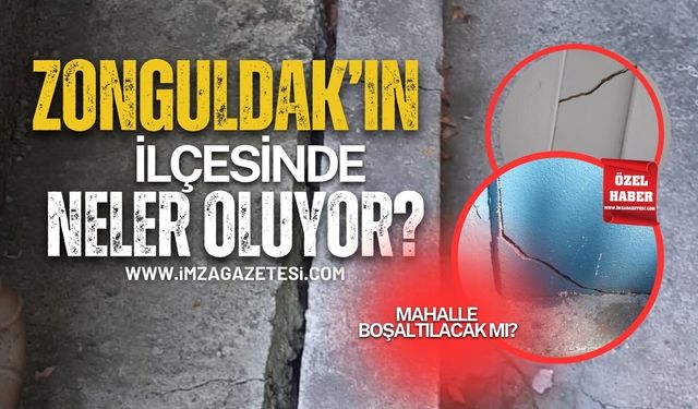 Zonguldak’ın İlçesinde Neler Oluyor? O Mahallede Patlama Tehlikesi!