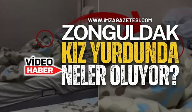 Zonguldak KYK Kız Yurdunda Öğrenciler İsyan Etti!