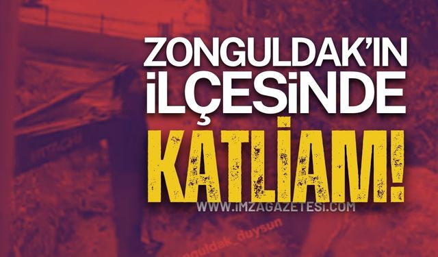 Zonguldak'ın İlçesinde Katliam! Vatandaşlardan Büyük Tepki!