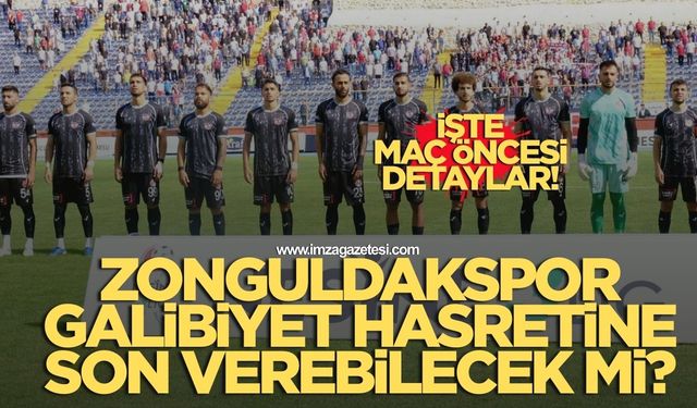 Zonguldakspor bugün Karabük’te galibiyet hasretine son verebilecek mi?