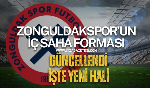 Zonguldakspor'un iç saha forması güncellendi! İşte yeni hali