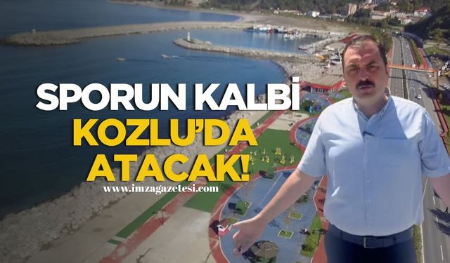 Sporun Kalbi Kozlu’da Atacak! Dökmeci Çalışmaları Yerinde Gözlemledi...