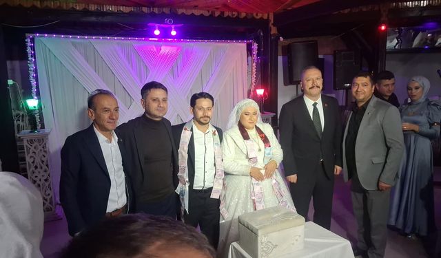 MHP Kilimli İlçe Başkan Yardımcısı'nın mutlu günü...