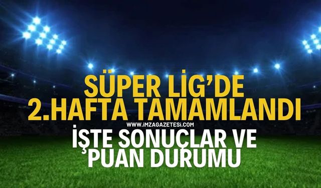 Zonguldak Süper Amatör Ligi'nde 2.Hafta Tamamlandı İşte Sonuçlar Ve Puan Durumu