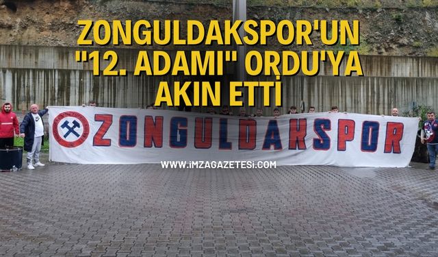 Zonguldakspor'un "12. Adamı" Ordu'ya Akın Etti