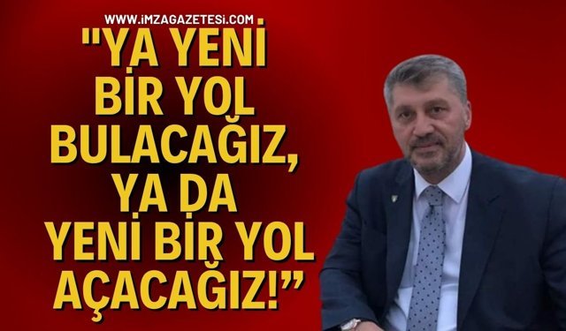 "Ya yeni bir yol bulacağız, ya da yeni bir yol açacağız!" Deniz Dilaver’den dikkat çeken manifesto!