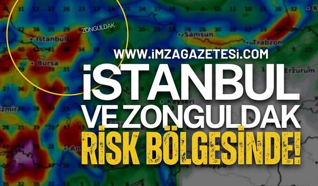 İstanbul Üzerinden Geliyor! Zonguldak'ta Etkili Olacak!