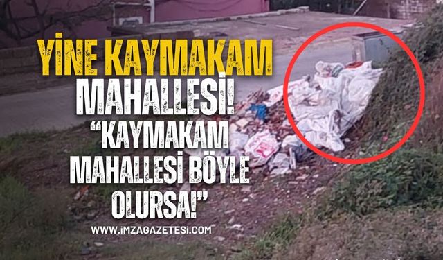 Yine Kaymakam Mahallesi! Kaymakam Mahallesi böyle olursa!