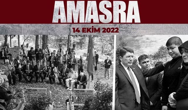 Adalet Bakanı Yılmaz Tunç, Amasra Maden Şehitlerini Andı...