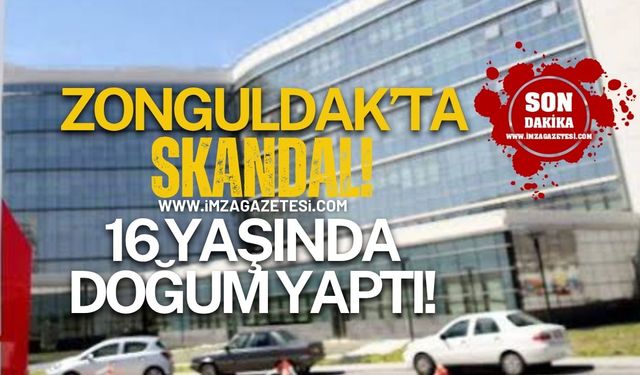 Zonguldak'ta Şok Olay! 16 Yaşındaki Kız Karın Ağrısıyla Gitti, Doğum Yaptı!