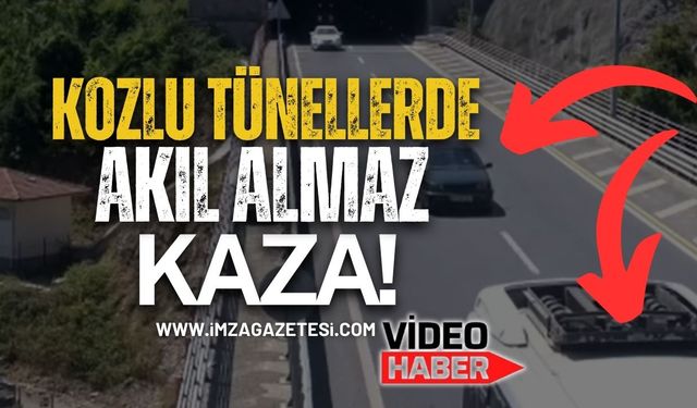 Kozlu Tünellerde Akıl Almaz Kaza!