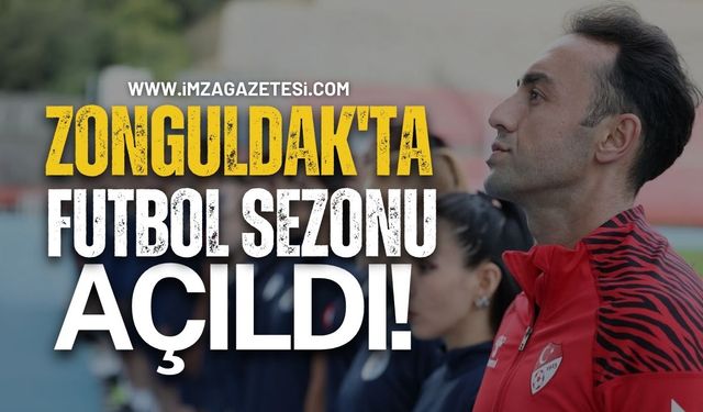 Zonguldak’ta futbol sezonu coşkuyla açıldı