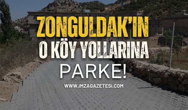 Zonguldak’ın O Köy Yolları Parkelenecek!