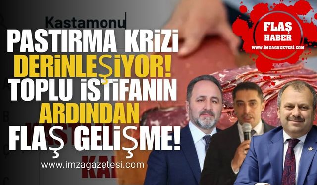MÜSİAD'da Pastırma Krizi Derinleşiyor! Toplu İstifanın Ardından Flaş Gelişme!