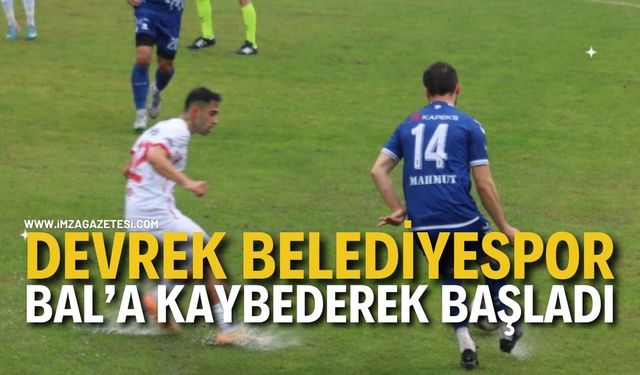 Devrek Belediyespor BAL’a Kaybederek Başladı