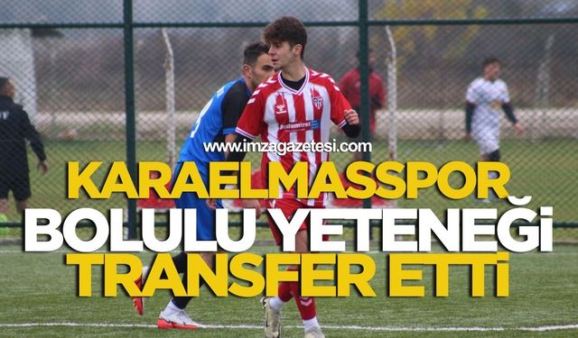 Karaelmasspor Bolulu Yeteneği Transfer Etti