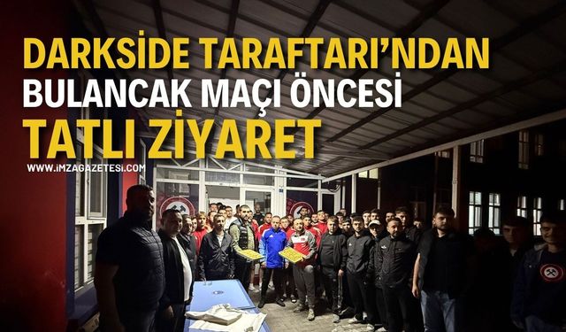 Taraftardan Bulancak Maçı Öncesi Tatlı Ziyaret