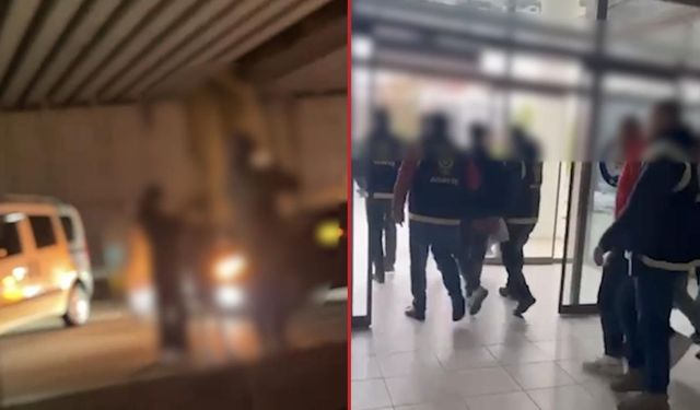 Yolu Kapatarak Eğlenen 4 Sürücüye Ceza