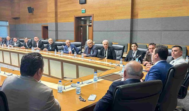 AK Partili Vekili Muammer Avcı, Devrekli Muhtarlarla TBMM'de Buluştu