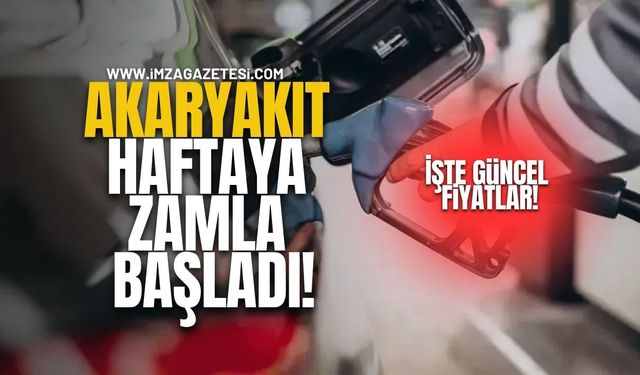 Akaryakıtta Yeni Hafta Zamla Başladı! 17 Kasım Fiyatları Güncellendi!