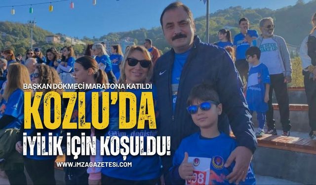 Kozlu’da İyilik İçin Koşuldu! Maraton Düzenlendi
