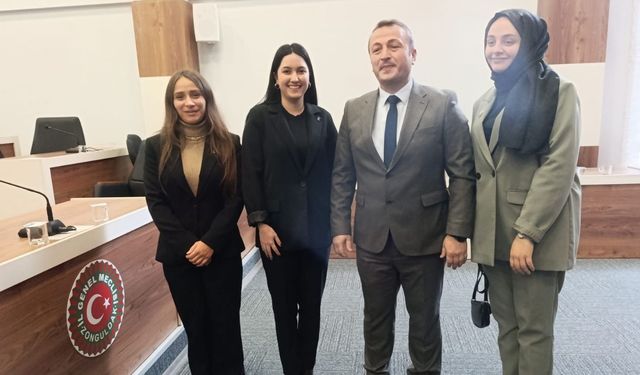 CHP Kilimli Meclis Üyesi Tarık Hamzaçebi Mecliste Sürpriz Konuklarını Ağırladı