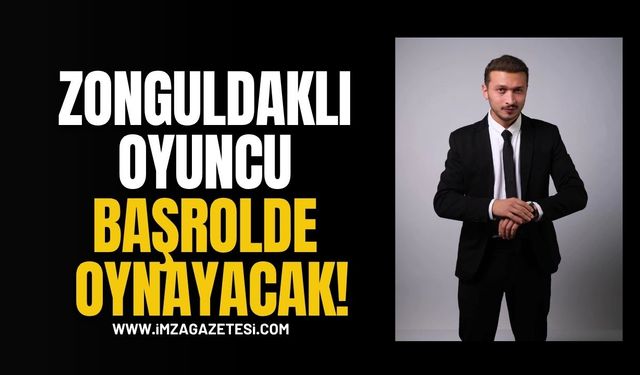 Zonguldaklı Oyuncu Barış Akdeniz, başrolde oynayacak!