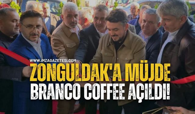 Zonguldak'ta Branco Coffee Açıldı!