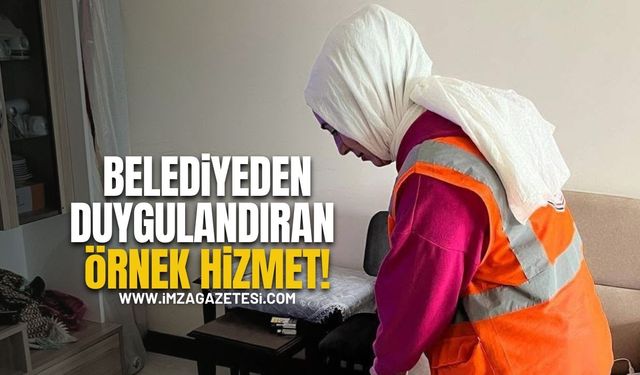Belediyeden Duygulandıran Örnek Hizmet!