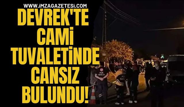 Devrek'te Cami Tuvaletinde Cansız Bulundu!