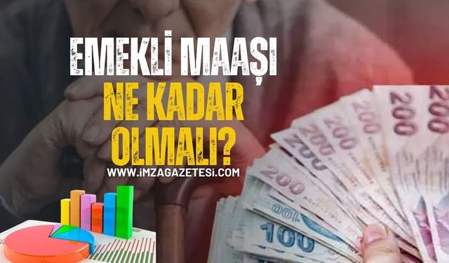 Emekli Maaşı Ne Kadar Olmalı?