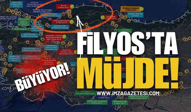 Filyos İltisak Hattı Ağı Genişliyor | Zonguldak haber