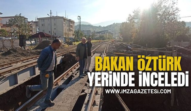 Başkan Vedat Öztürk, Demiryolu Altyapı Çalışmalarını Yerinde İnceledi...