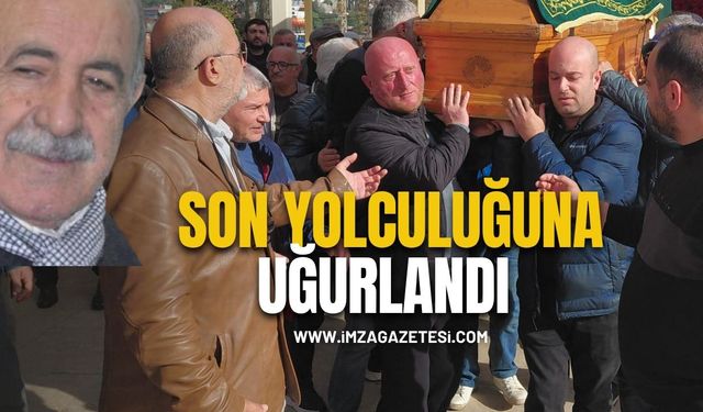 Gazeteci Hikmet Sönmez son Yolculuğu uğurlandı