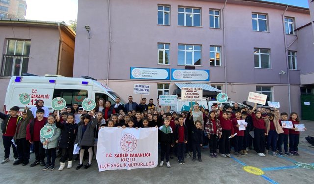 “Minik Öğrenciler Sağlık Elçisi Oldu”