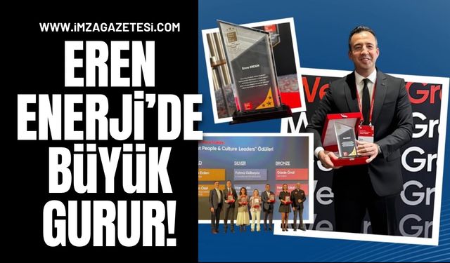 Emre Erdem, Türkiye'nin En İyi İnsan ve Kültür Liderleri Arasına Girdi. Eren Enerji'de Büyük Gurur.