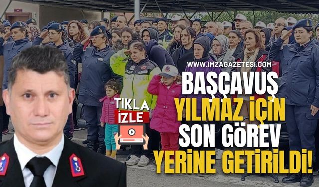 Jandarma Kıdemli Başçavuş Mustafa Yılmaz İçin Son Görev!