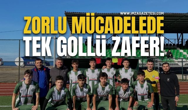 Zorlu Mücadelede Tek Gollü Zafer!