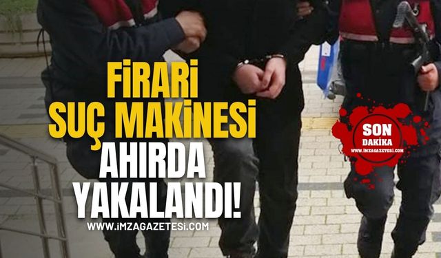 Firari Suç Makinesi Ahırda Yakalandı!