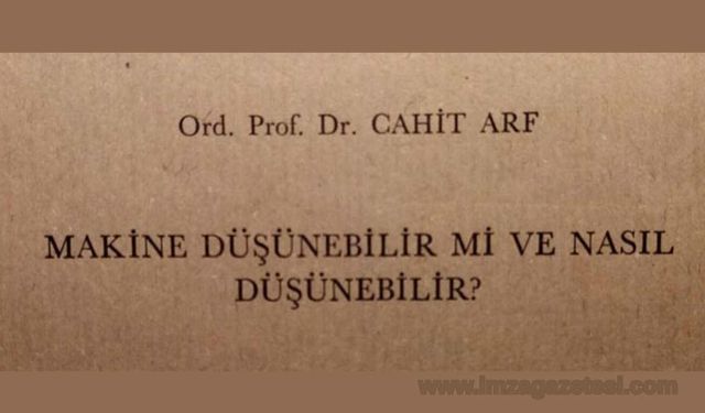 Makine Düşünebilir mi ve Nasıl Düşünebilir pdf Oku ve İndir