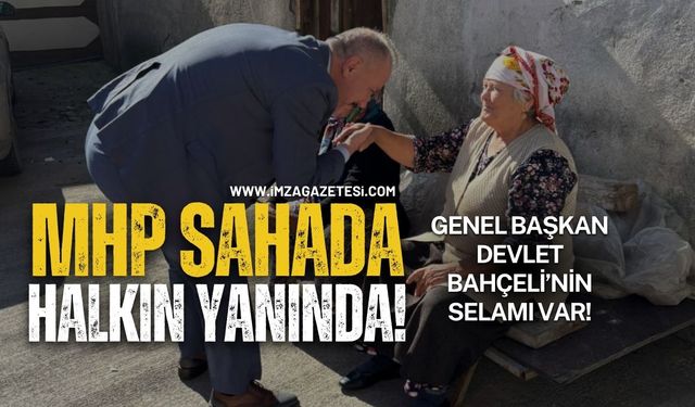 MHP Sahada Halkın Yanında! Bahçeli'den Selam Var!