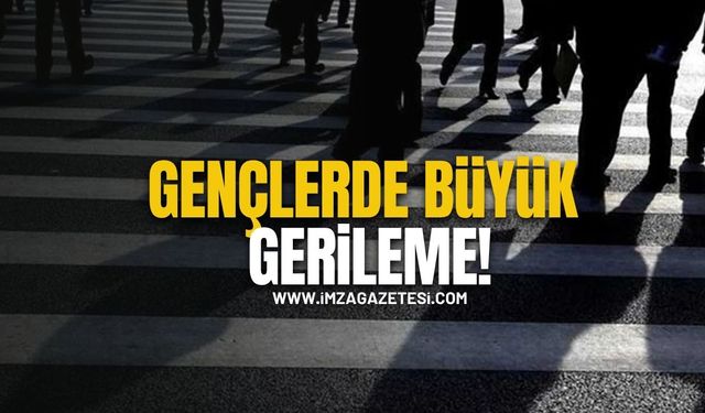 TÜİK açıkladı! Gençlerde büyük gerileme!