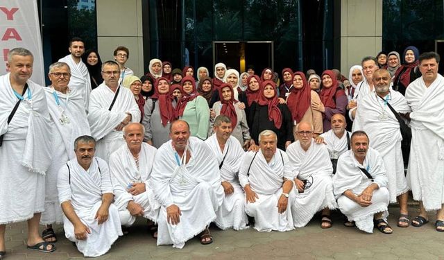Zonguldak'tan İlk Diyanet Umre Kafilesi Kutsal Topraklarda