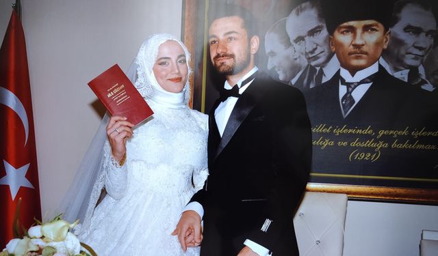 Zonguldak’ta mutlu birliktelik... Enis Demir ile Kevser Aydın dünyaevine girdi