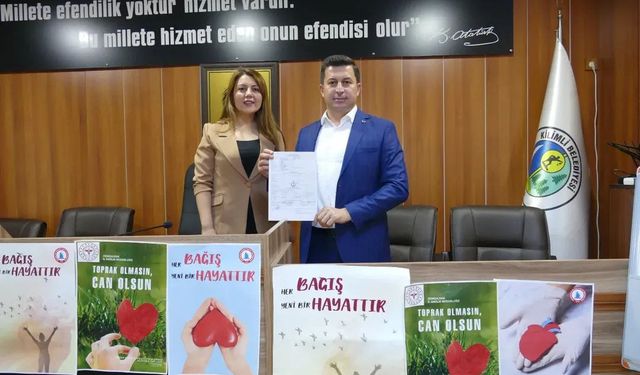 Kilimli Belediye Başkanı Kamil Altun, Organlarını Bağışladı