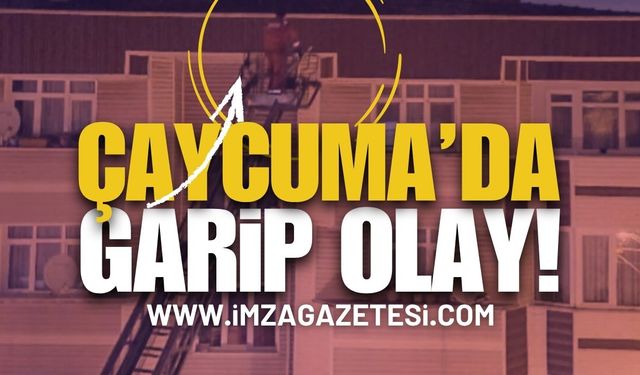 Zonguldak Çaycuma'da Garip Bir Olay! | Zonguldak haber
