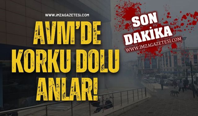 AVM'de Korku Dolu Anlar!