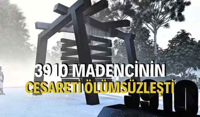 3910 Madencinin Cesareti Ölümsüzleşti