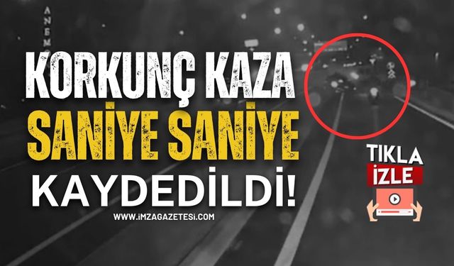 Korkunç Kaza Saniye Saniye Kaydedildi!